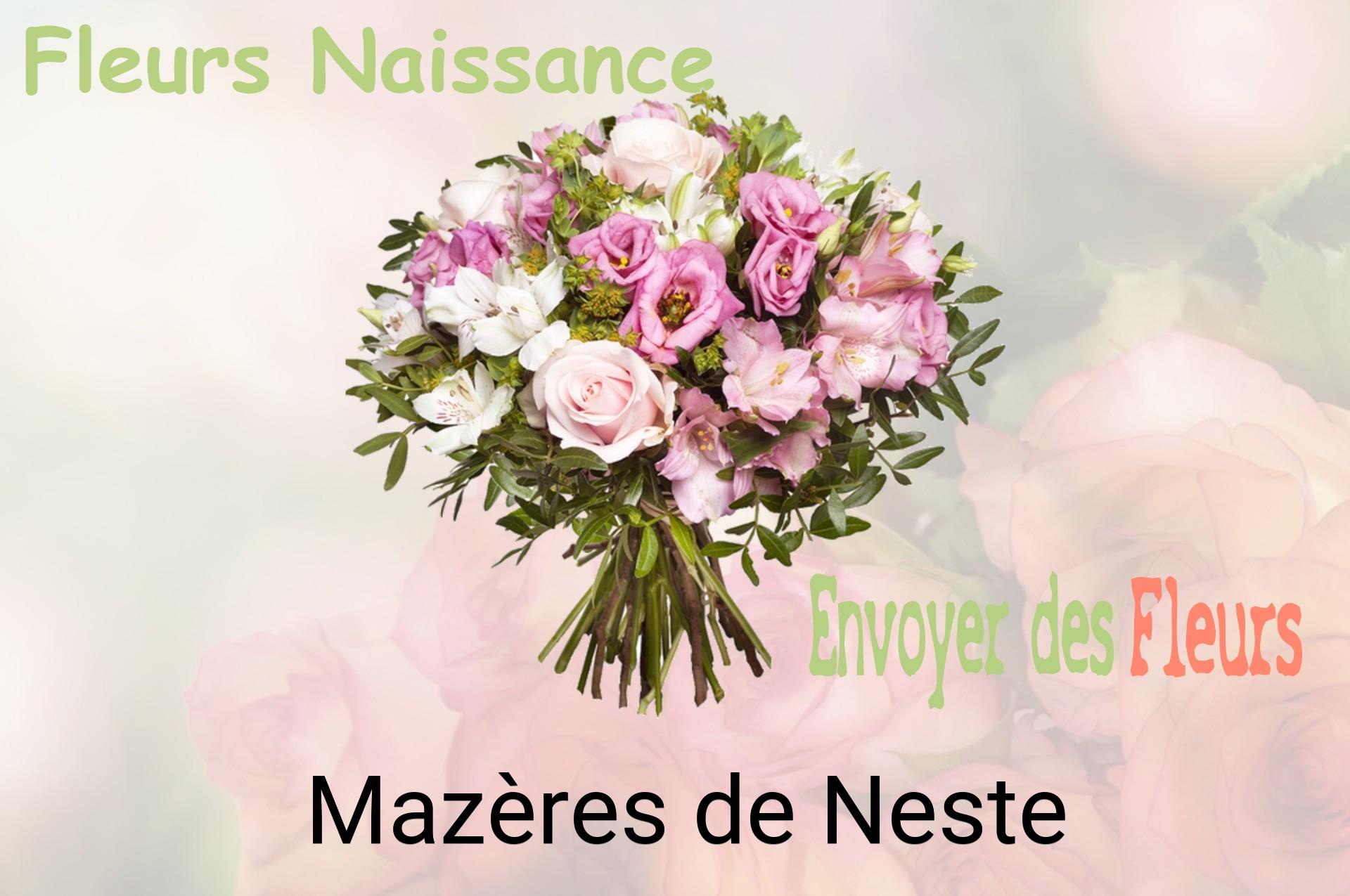 Bouquet de fleurs de naissance livré à Mazères-de-Neste